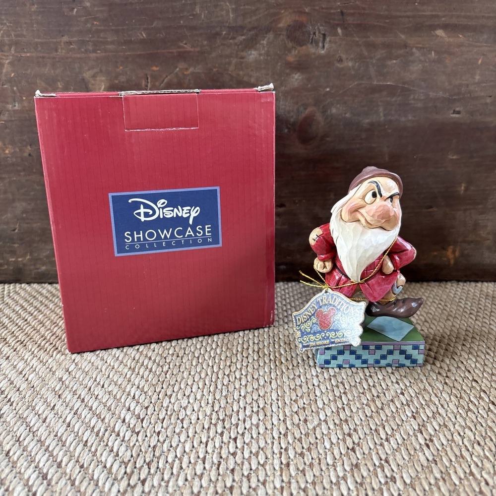 Jim Shore Disney Traditions "Grumpy Jig" Snow White Seven Dwarfs 4049625